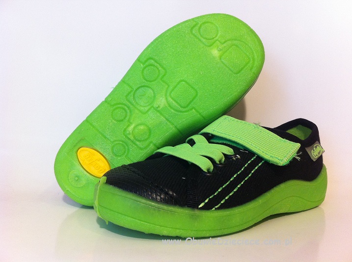 1-251X006 Tim czarno zielone półtrampki na rzep kapcie buciki obuwie dziecięce buty Befado 25-30 1-251X006 Tim czarno zielone półtrampki na rzep kapcie buciki obuwie dziecięce buty Befado 25-30